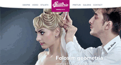 Desktop Screenshot of excentric-hair.ro